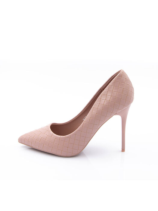 Туфлі жіночі рожеві екошкіра каблук шпилька демісезон від виробника EM